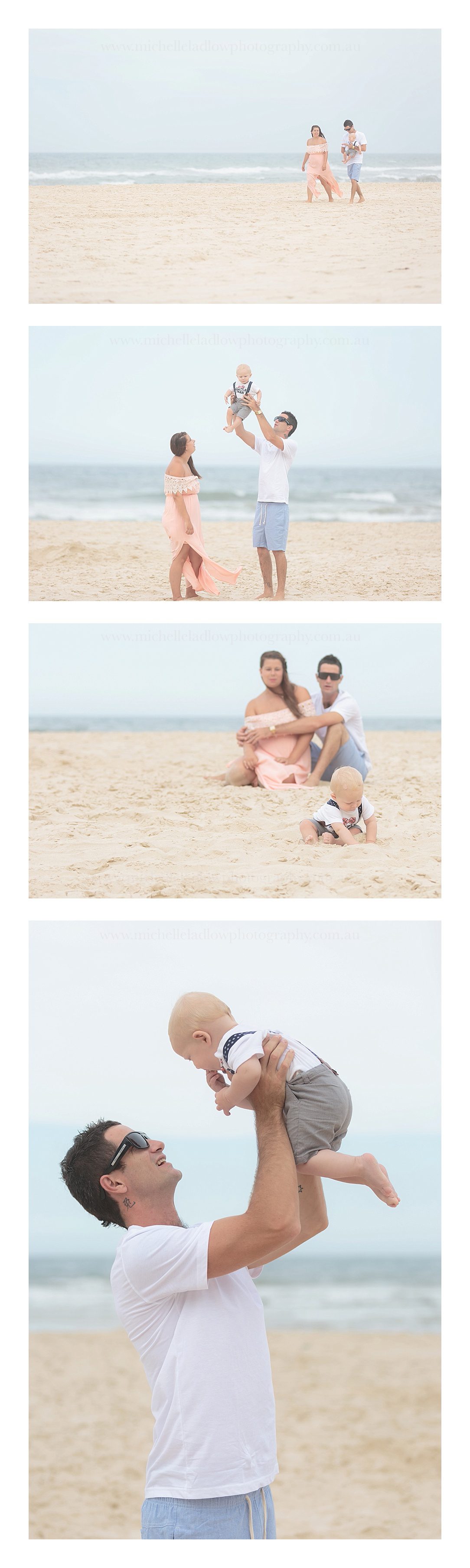 Baby Beach Family Session