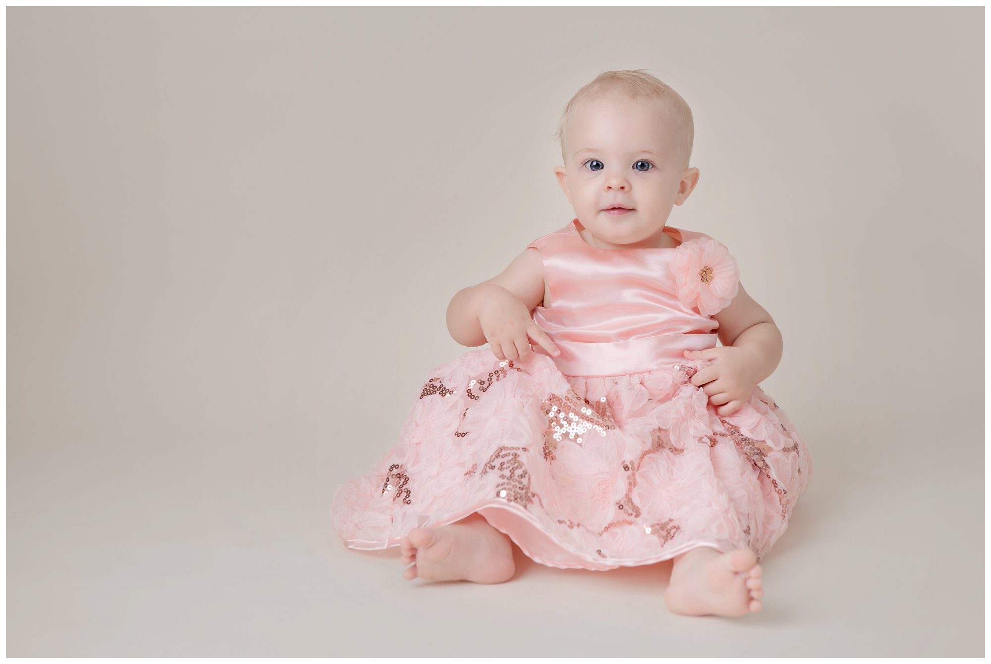 Bring a few outfits for a few baby portraits